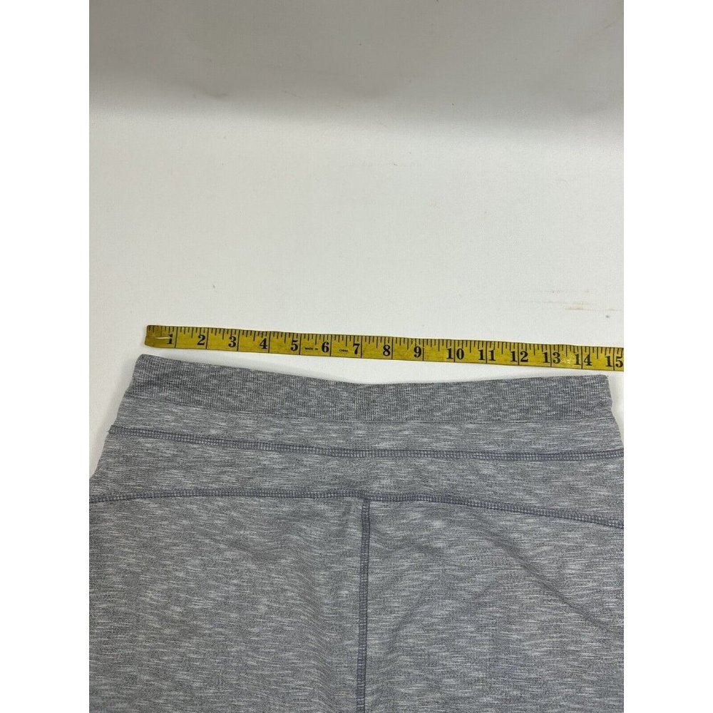 Athleta Techie Terry Drawstring Pull On Skirt Gray - image 8